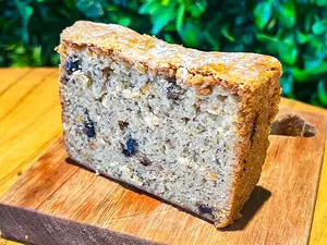 Budín vegano
