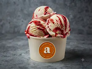 Cuarto de helado artesanal
