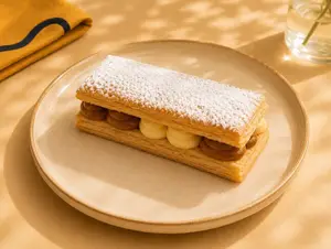 Milhojas de ddl y pastelera