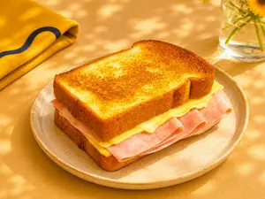 Tostado mixto de jamón y queso