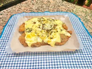 Milanesa fugazzeta