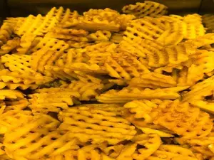 Papas rejilla sazonadas