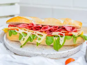 Sándwich Salame & Pategras