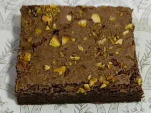 Brownie con pistacho