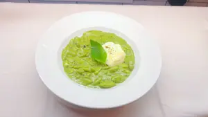 Cavatelli al pesto genoves