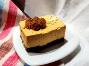 Cheesecake de dulce de leche