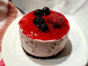 Cheesecake de frutos rojos