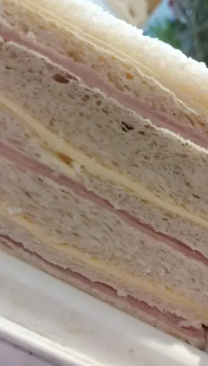 Sandwich jamon y queso x6
