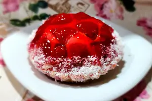Tarta de frutilla chantilly
