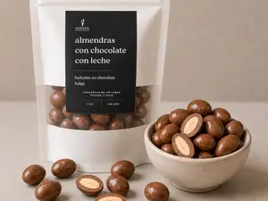 Almendras con chocolate