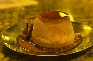Flan mixto