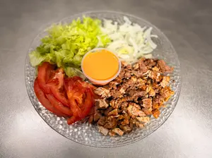 Shawarma mixto (al plato)