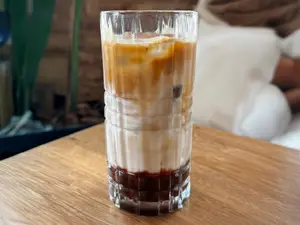 Iced latte mocca