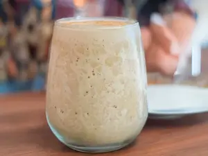 Licuado de durazno
