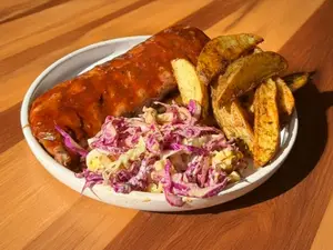 Ribs a la barbacoa