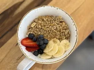 Yogur con granola