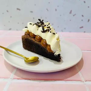 Porción brownie