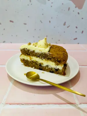 Porción carrotcake