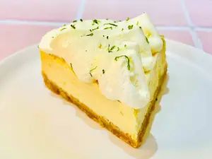 Porción key lime pie