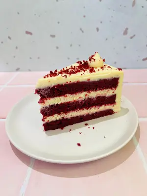 Porción red velvet