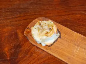 Canastita De Cebolla Y Queso