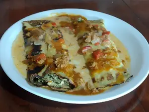 Canelones de espin y rota