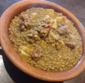 Guiso de lentejas
