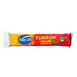 Oblea Arcor Turrón Y Maní 25 G.