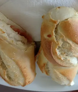 Panini de jamón y roquefort