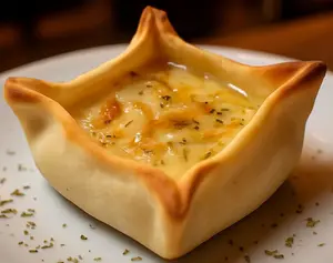 Empanada cebolla y queso
