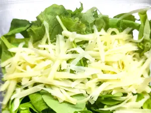 Ensalada de rúcula y parmesano