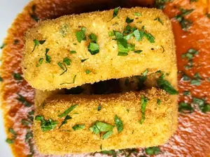 Muzzarellitas rebozadas