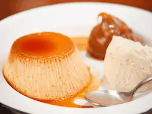 Flan mixto
