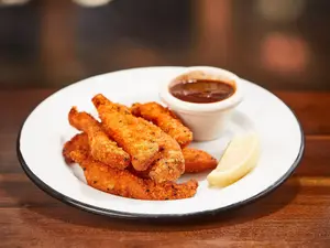 Pollos rebozados