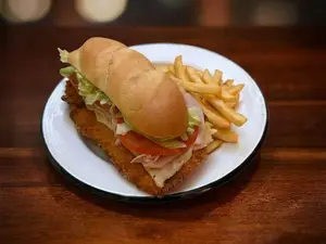 Sandwich de milanesa de pollo
