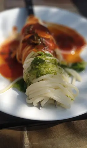 Fideos Cinta Caseras