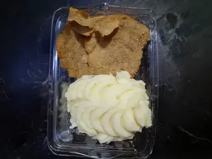 Milanesa con pure