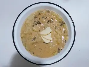 Ñoquis suave crema hongos