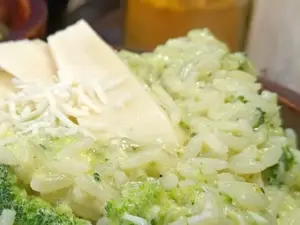 Risotto de pollo