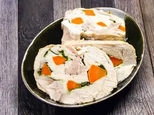 Sándwich de matambre de pollo