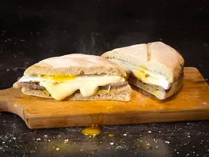 Sándwich de milanesa completo