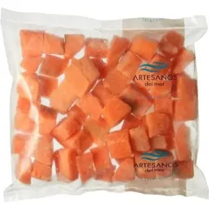 Salmón Rosado Cubitos Artesanos Del Mar 400 g