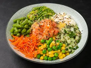 Poke salmón passion
