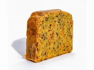 Budin de vegano zanahoria