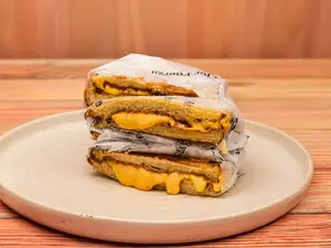 Prensadito de kimchi