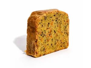Budin de vegano zanahoria