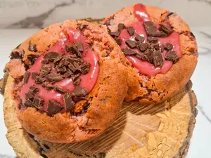 Cookie de frambuesa