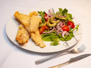 Filete De Merluza Con Puré