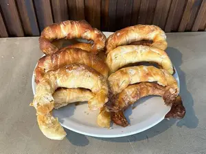 Docena de medialuna de grasa
