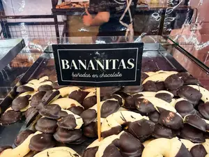Bananitas de chocolate